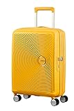 American Tourister Soundbox - Spinner 55/20 Tsa Exp, Expandable Maleta, S (55 cm - 41 L), Amarillo (Golden Yellow)