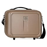 Roll Road Camboya Neceseres de viaje Champagne 29x21x15 cms Rígido ABS 9,14L 0,63 kgs