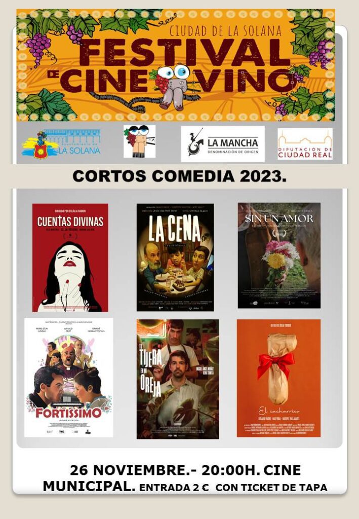 Festival de Cine y Vino cortos comedia